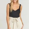 Show Me Your Mumu Bottoms Hadley Shorts ~ Cream Linen