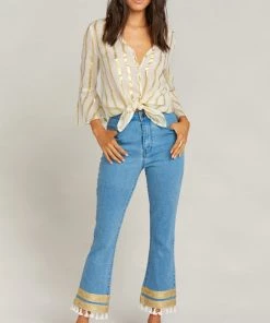 Show Me Your Mumu Miramar High Waist ~ Edgewater Tassel