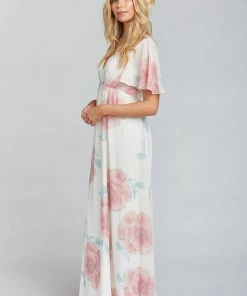 Show Me Your Mumu Faye Flutter Maxi Dress ~ GWSXMUMU Wedding Bells Floral
