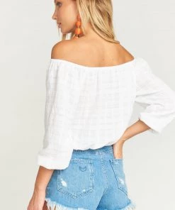 Show Me Your Mumu Houston High Waisted Shorts ~ Tide