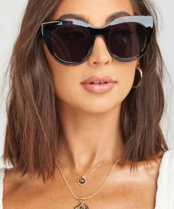 Show Me Your Mumu LeSpecs Air Heart Sunglasses ~ Tort