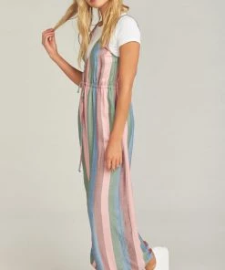 Show Me Your Mumu Joanna Jumpsuit ~ Mutown Stripe Rompers