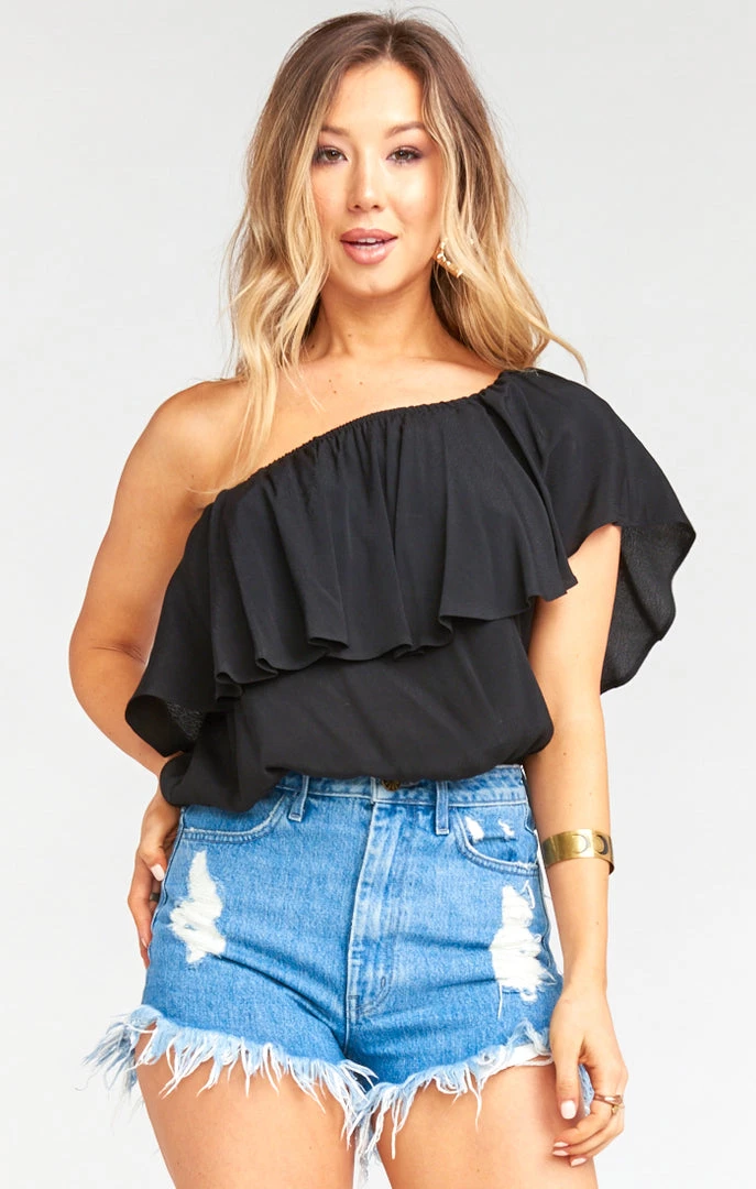 Show Me Your Mumu Clothes Bungalow Bubble ~ Black Crepe 6 Show Me Your Mumu Clothes Bungalow Bubble ~ Black Crepe