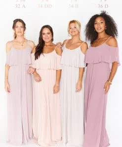Show Me Your Mumu Caitlin Ruffle Maxi Dress ~ Silver Sage Crisp