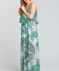 Show Me Your Mumu Clothes Caitlin Ruffle Maxi Dress ~ Hanalei Dream