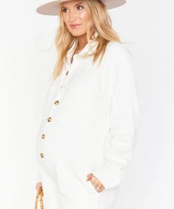 Show Me Your Mumu New Mu Tegan Jumper ~ Whitewash