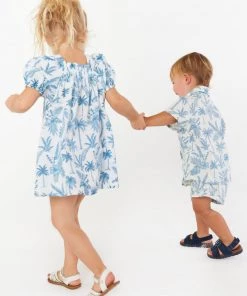 Show Me Your Mumu New Mu Lil Button Up Shirt ~ Blue Lagoon Palm 8 Show Me Your Mumu New Mu Lil Button Up Shirt ~ Blue Lagoon Palm