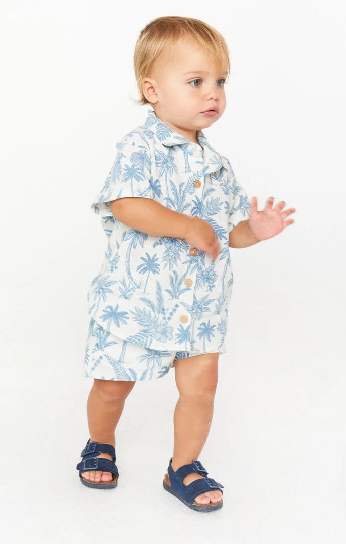 Show Me Your Mumu New Mu Lil Button Up Shirt ~ Blue Lagoon Palm 3 Show Me Your Mumu New Mu Lil Button Up Shirt ~ Blue Lagoon Palm