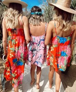 Show Me Your Mumu Caroline Mini Dress ~ Tropical Tango New Mu