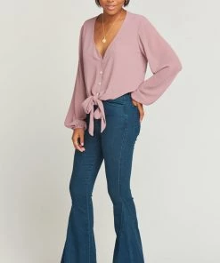 Show Me Your Mumu Berkeley Zip Up Bells ~ Dark Rainstorm Denim