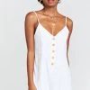 Show Me Your Mumu Rompers Remy Romper ~ Mirage Gauze White 1 Show Me Your Mumu Rompers Remy Romper ~ Mirage Gauze White