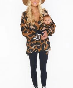 Show Me Your Mumu Mini Arroyo Sweater ~ Cognac Wildcat Knit 27 Show Me Your Mumu Mini Arroyo Sweater ~ Cognac Wildcat Knit