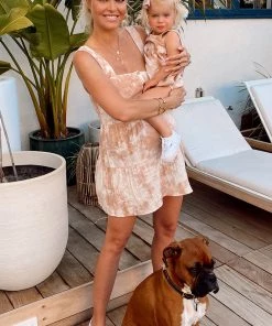 Show Me Your Mumu Dresses Marisa Dress ~ Twisted Tie Dye Tan