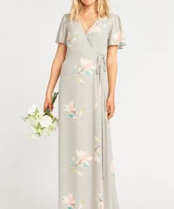 Show Me Your Mumu Noelle Flutter Wrap Dress ~ Lily Showers