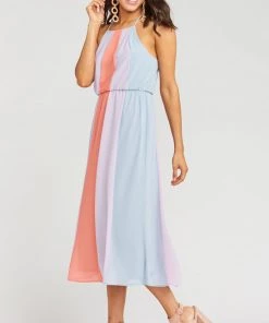Show Me Your Mumu Nadia Paneled Dress ~ Pastel Party Colorblock