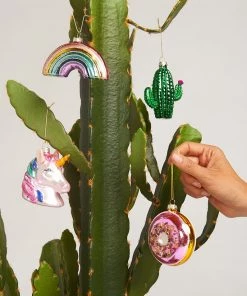 Show Me Your Mumu Sunnylife ~ Cactus Festive Ornament ~ Green
