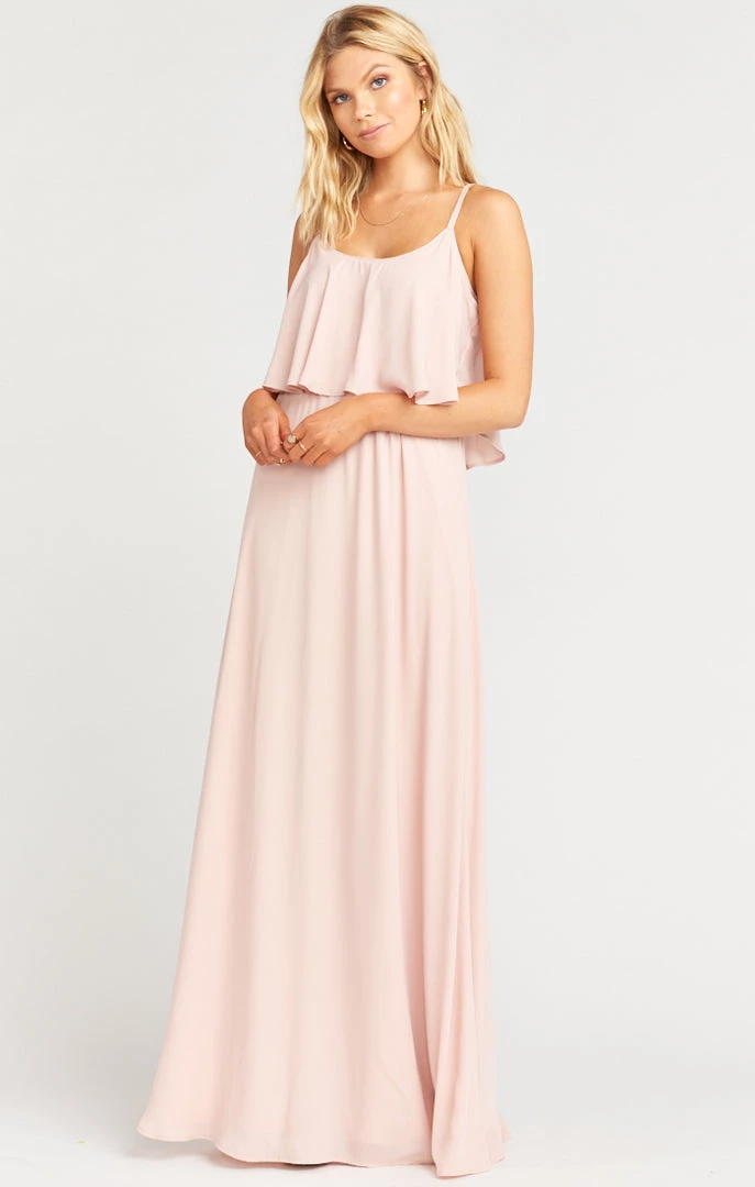 Show Me Your Mumu Bridesmaids Dresses Caitlin Ruffle Maxi Dress ~ Dusty Blush Crisp 7 Show Me Your Mumu Bridesmaids Dresses Caitlin Ruffle Maxi Dress ~ Dusty Blush Crisp