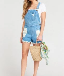 Show Me Your Mumu Georgia Overalls ~ Tide