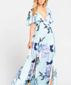 Show Me Your Mumu Faye Flutter Maxi Dress ~ Mint To Be Floral Dresses 19 Show Me Your Mumu Faye Flutter Maxi Dress ~ Mint To Be Floral Dresses