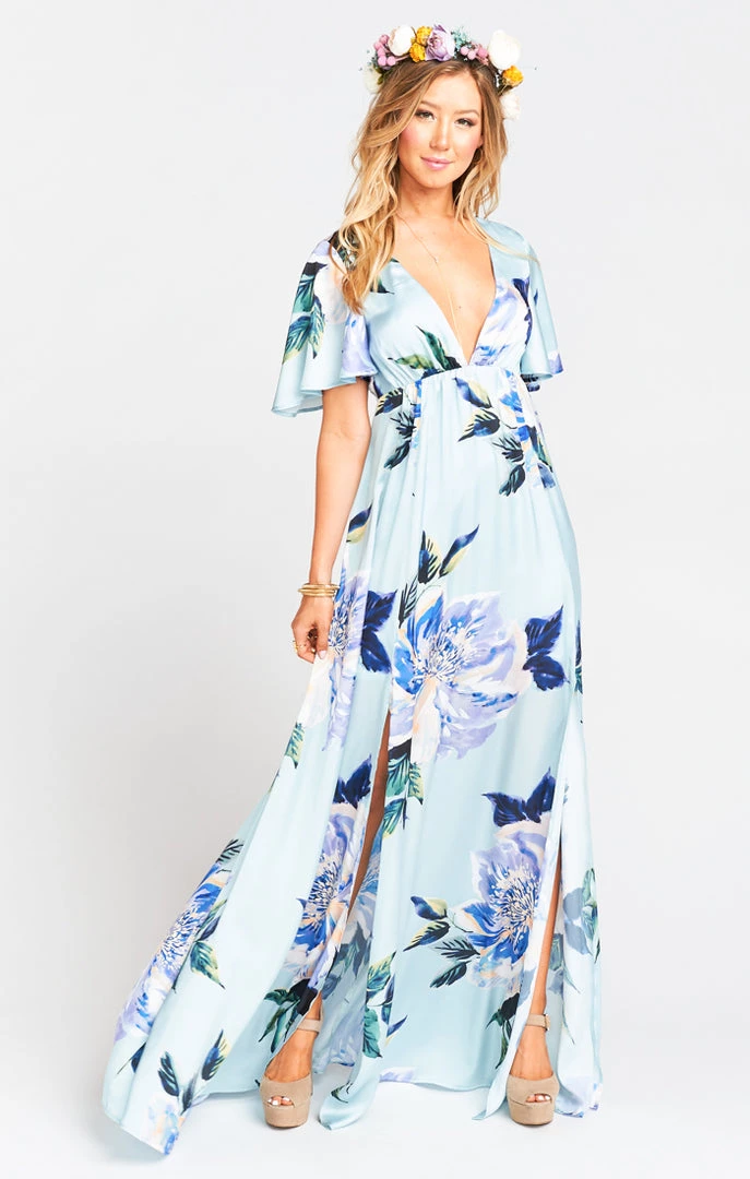 Show Me Your Mumu Faye Flutter Maxi Dress ~ Mint To Be Floral Dresses 11 Show Me Your Mumu Faye Flutter Maxi Dress ~ Mint To Be Floral Dresses