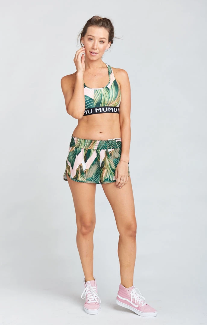 Show Me Your Mumu Clothes Zelda Shorts ~ Peachy Palm Swoosh 10 Show Me Your Mumu Clothes Zelda Shorts ~ Peachy Palm Swoosh