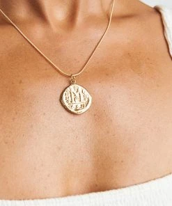 Show Me Your Mumu Child Of Wild Cori Coin Necklace ~ 18K Gold Filled