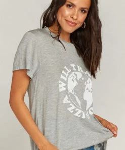 Show Me Your Mumu Clothes Oliver Tee ~ Will Travel For Pizza Graphic