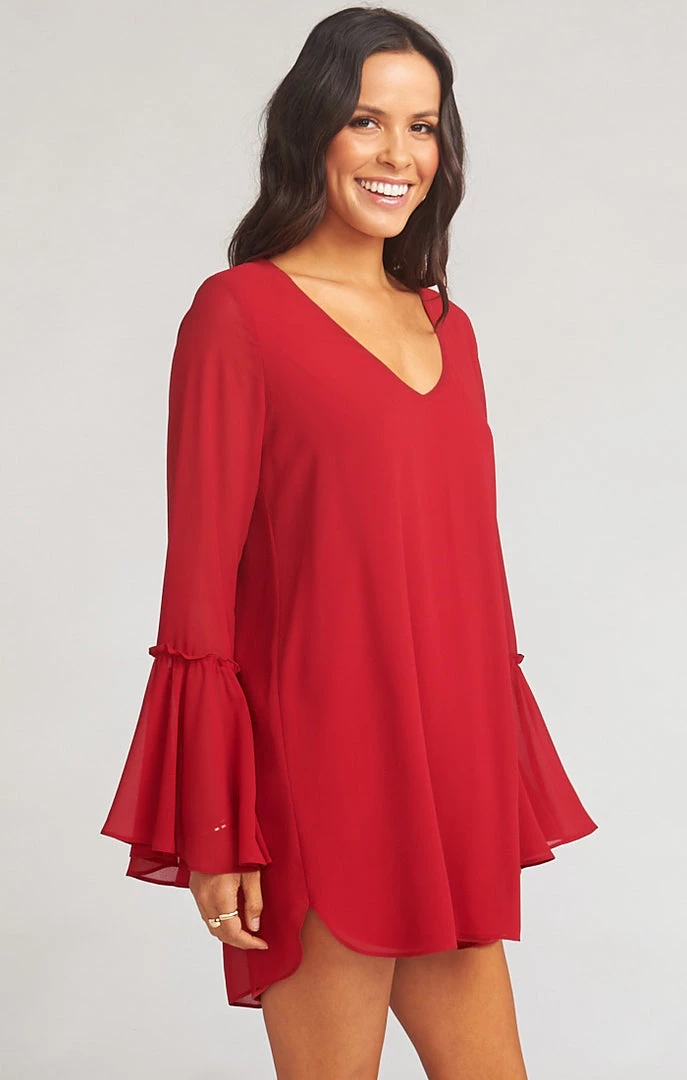 Show Me Your Mumu Marcia Dress ~ Pomegranate Chiffon 5 Show Me Your Mumu Marcia Dress ~ Pomegranate Chiffon