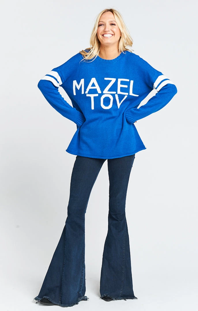 Show Me Your Mumu Varsity Sweater ~ Mazel Tov Sweaters 6 Show Me Your Mumu Varsity Sweater ~ Mazel Tov Sweaters
