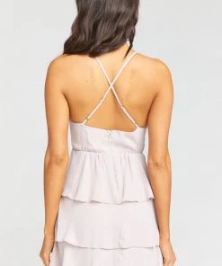 Show Me Your Mumu Bisou Dress ~ Dusty Lilac Crisp