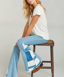 Show Me Your Mumu Denim Woodstock Flare ~ Echo