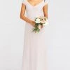 Show Me Your Mumu Zurich Knot Gown ~ Show Me The Ring Stretch Crepe