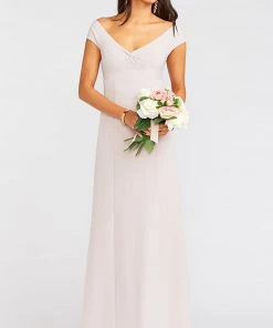 Show Me Your Mumu Zurich Knot Gown ~ Show Me The Ring Stretch Crepe