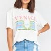 Show Me Your Mumu Sweaters Travis Tee ~ Venice 1986 Graphic 1 Show Me Your Mumu Sweaters Travis Tee ~ Venice 1986 Graphic