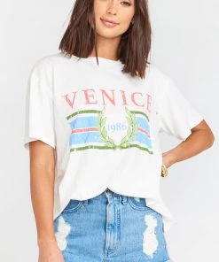 Show Me Your Mumu Sweaters Travis Tee ~ Venice 1986 Graphic