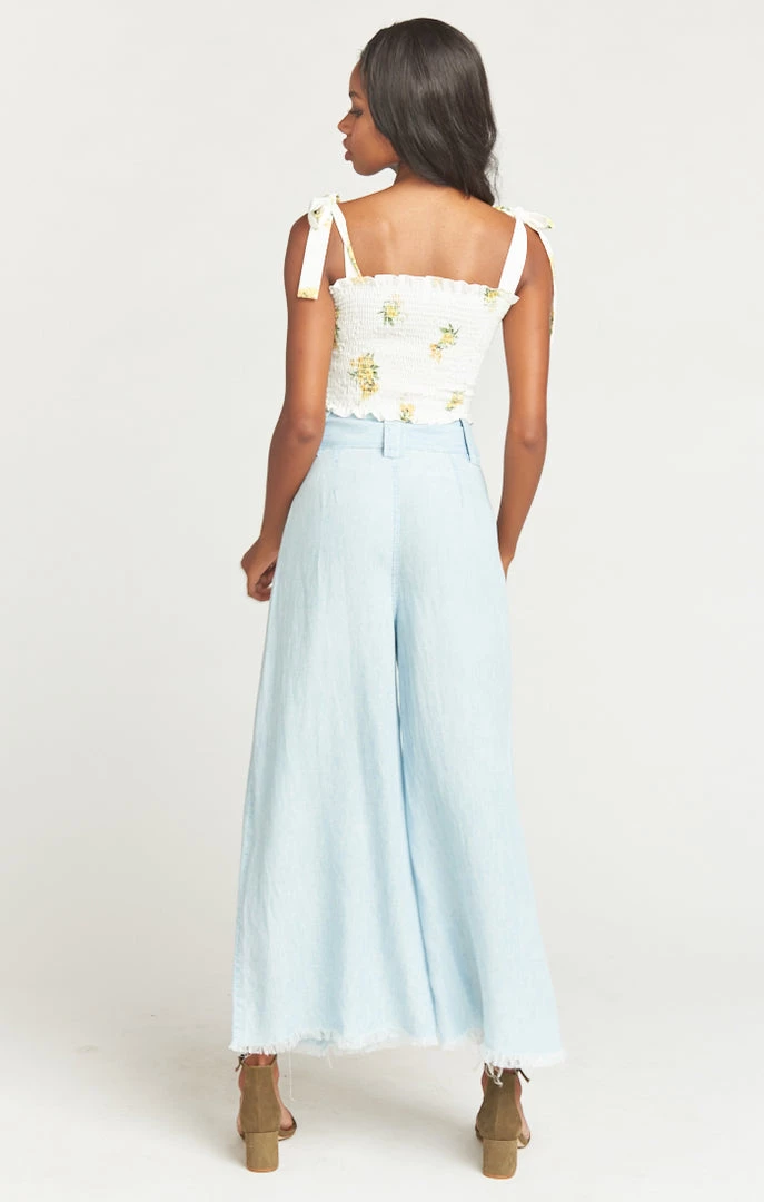 Show Me Your Mumu Denim Lasso Pants ~ Shore Chambray 5 Show Me Your Mumu Denim Lasso Pants ~ Shore Chambray