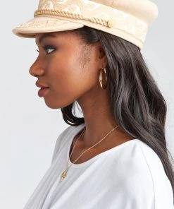 Show Me Your Mumu Lack Of Color ~ Riviera Cap ~ Blonde Accessories