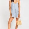 Show Me Your Mumu Rascal Romper ~ She Sails Stripe 2 Show Me Your Mumu Rascal Romper ~ She Sails Stripe