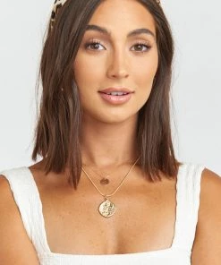 Show Me Your Mumu Accessories Allegra Knotted Headband ~ Leopard