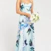 Show Me Your Mumu Dresses Godshaw Goddess Gown ~ Mint To Be Floral