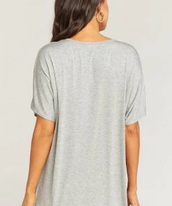 Show Me Your Mumu Benji Tunic Sleep Set ~ Maid Of Honor Grey