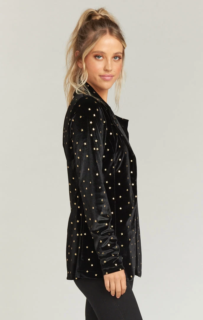 Show Me Your Mumu Boss Blazer ~ Rockstar Velvet 4 Show Me Your Mumu Boss Blazer ~ Rockstar Velvet