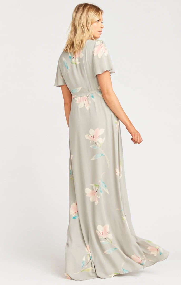 Show Me Your Mumu Noelle Flutter Wrap Dress ~ Lily Showers 5 Show Me Your Mumu Noelle Flutter Wrap Dress ~ Lily Showers