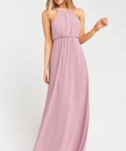 Show Me Your Mumu Amanda Maxi Dress ~ Antique Rose Chiffon