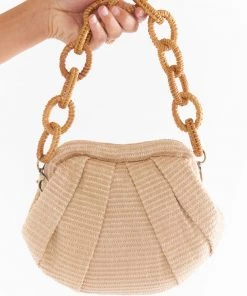 Show Me Your Mumu Rocko Shell Bag ~ Ivory New Mu