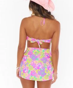 Show Me Your Mumu Mary Micro Mini Skirt ~ Neon Daze New Mu
