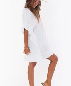 Show Me Your Mumu Linda Tunic ~ White 13 Show Me Your Mumu Linda Tunic ~ White