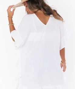 Show Me Your Mumu Linda Tunic ~ White 15 Show Me Your Mumu Linda Tunic ~ White