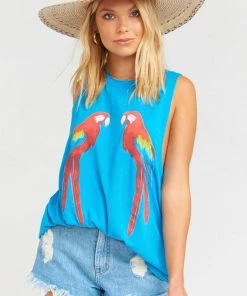 Show Me Your Mumu Mikey Muscle Tank ~ Polly Says Graphic