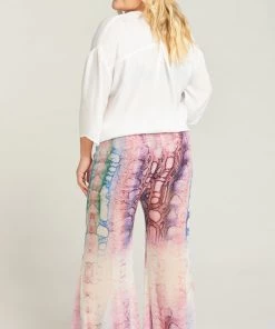 Show Me Your Mumu Roberts Party Pants ~ Rainbow Python Bottoms